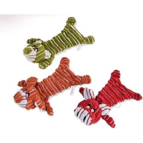Dog Toy Plush Squeak Molars Bite-resistant Vent Cartoon Animals Dog Toys Fun And Durable Chewy Molar Toys Suitable For All Pets