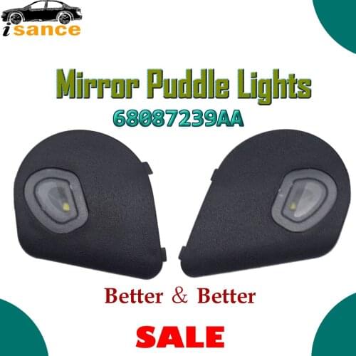 ISANCE NEW ( 68087239AA ) FOR 10-18 Dodge Ram 1500 2500 3500 4500 5500 Right & Left Mirror Puddle Lights HOT
