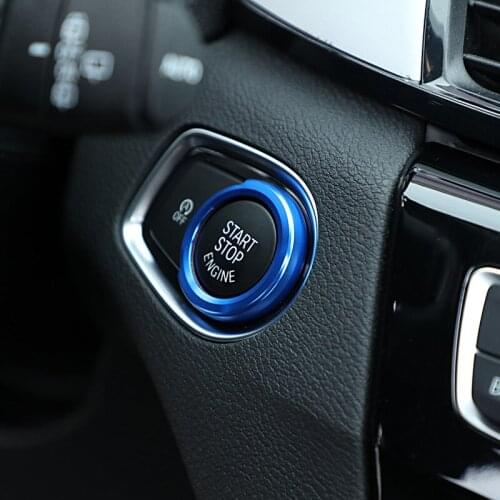 Keyless Engine Push Start Button Decoration Ring Stop Lgnition Cover For BMW 4 3 2 1 series F30 F20 F32 X1 F48 F45 Accessories