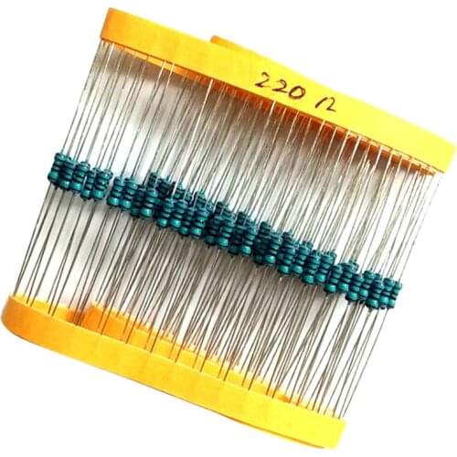 1/4w 1% Electrical Resistor Kit Metal Film Resistor Package Total ROHS