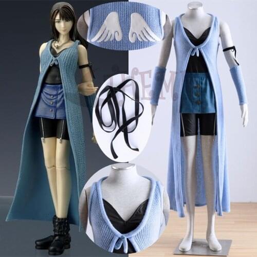 MMGG Final Fantasy XIII cosplay Riona cosplay costume casual clothing sweater coat custom made Any size