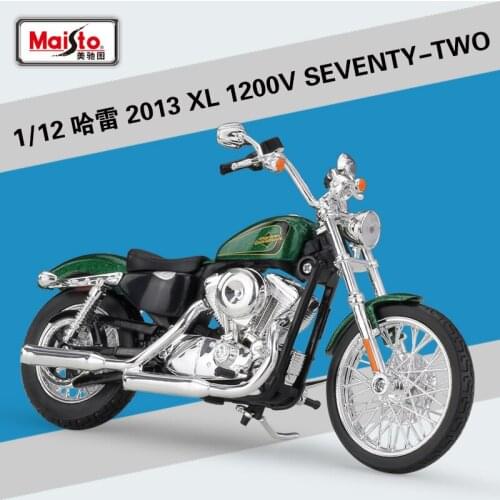 Maisto 1:12 2013 XL 1200V Seventy-Two Metal Diecast Model Sport Race Motorcycle Model Motorbike For Collectible