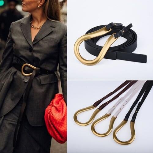 2020 Fashion Luxury Designer B V Belts for Women Jeans Dress Trendy Clothes Pемень модный ремни женские Ceintures Pour Femmes