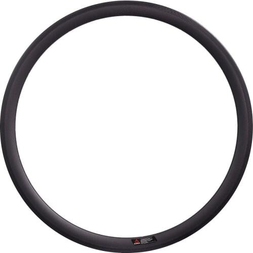 Carbon Wheel 650C 38mm/50mm Clincher 20.5mm Width V-brake Rim Full Carbon Fiber Front/Rear Rim for Road Bicycle