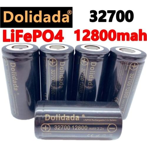 Original Brand 32700 12800mAh 3.2V lifepo4 Rechargeable Battery Professional Lithium Iron Phosphate Power Battery with screw