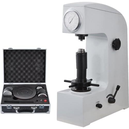 HR-150A Manual Hardness Tester Double Handle Desktop Metal Hardness Tester Hardness Testing Instrument With Diamond Indenter