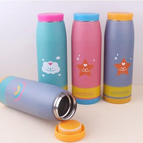 1PC 260ML,350ML,500ML stainless steel thermos Vacuum flask termica bottle travel coffee mug mini hot cold water garrafa KL 3061