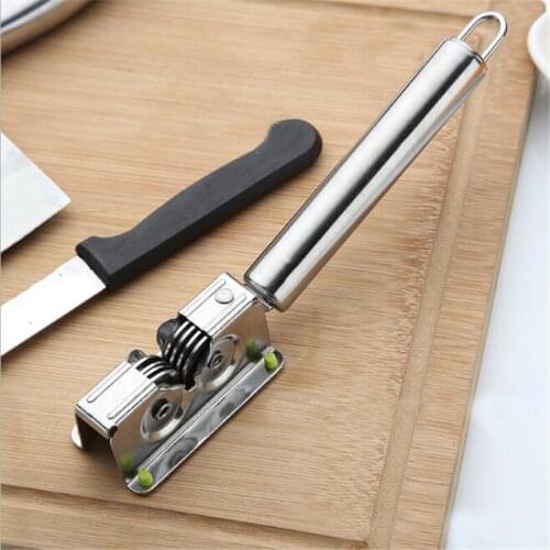Kitchen Knife Sharpener Tungsten Steel Carbide Ceramic Knife Sharpening Household Knife Sharpeners Kitchen Tools