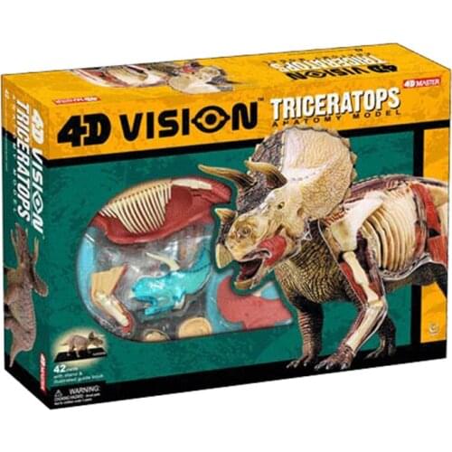 Triceratops 4D MASTER puzzle assembly toy animal dinosaur organ anatomy medical teaching model