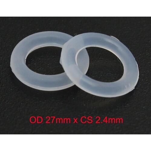 OD 27mm x CS 2.4mm silicone rubber sealing grommet rubber o ring