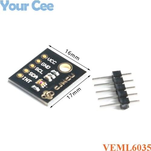 VEML6035 Ambient Light Sensor Module CJMCU-6035 Optical Sensor 16-bit Low Power Consumption CMOS IIC Temperature Compensation
