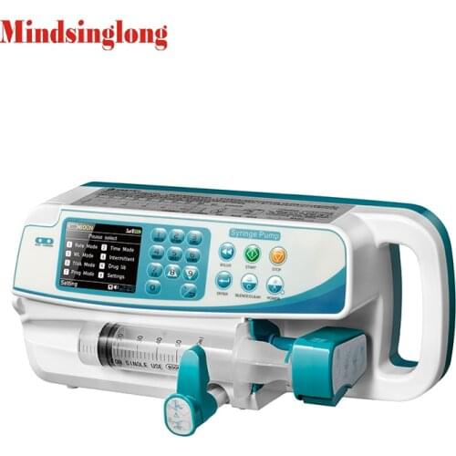 Veterinary Equipment Iv Fluid Electric Syringe Liquid Pump Vet Hospital Surgical Suction Infusion Drug Library Machine