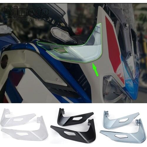Motorcycle Upper Wind Deflector Windscreen Windshield For Honda CRF1100L ADV 2020-2021