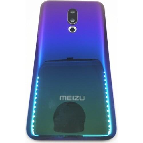 Original 3D Glass Back Battery Cover For Meizu 16 16th M882Q M882H Case Back Glass Rear Door Housing With Camera Lens