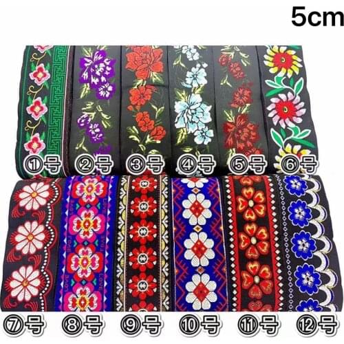 5cm ethnic style folk style nation style jacquard ribbon,jacquard webbing,garment ribbon,shoes ribbon,bag ribbon,QC0719B