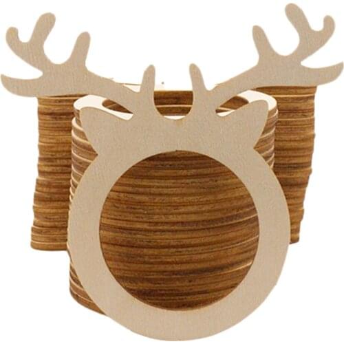 10xHousehold Napkins Rings Buckle f/ Valentines Day/Festival Dinner/Table Decor