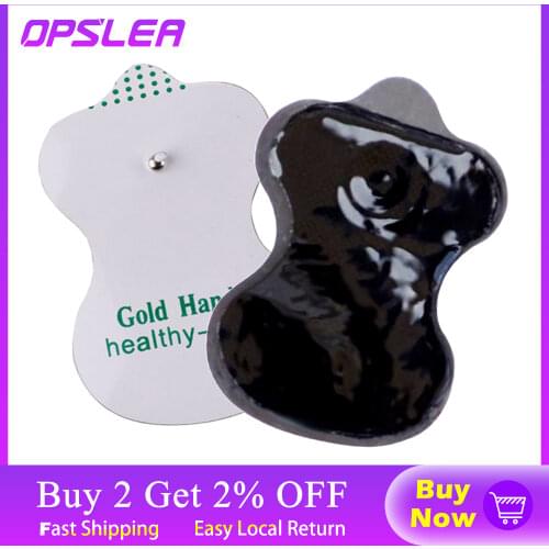 20pcs/(10 pairs/lot) Electrode Pads for Digital TENS Therapy Machine Electronic Cervical Vertebra Physiotherapy Massager Pad