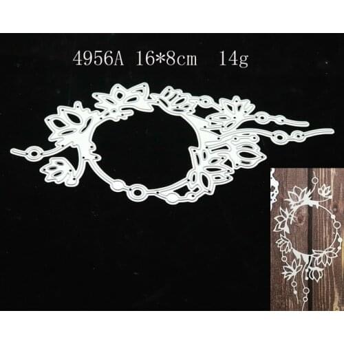 2021 Lace Metal Cutting Dies DIY Scrapbooking Paper Photo Album Crafts Knife Mould Cards Embossing Mold Stencils for Decor