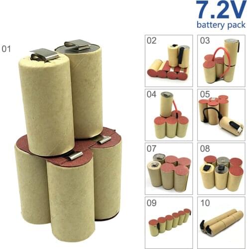 7.2V 3000mAh Ni MH battery pack cd for SENCO Ramset OZITO KINCROME IZUMI Homelite Good Year GMC Flex Euro Pro Arlec Enforce AEG