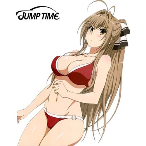 JumpTime 13cm x 10cm Super Sexy Car Sticker Amagi Brilliant Park Anime Sento Isuzu JDM Vinyl Decal Car Stickers