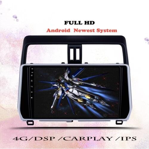 6G+128G Android 10.0 DSP For Toyota Prado 120 2017-2020 Car Radio Multimedia Video Player Navigation GPS RDS 2 din dvd Head Unit