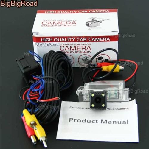 BigBigRoad Car Rear View Reversing backup Camera with power relay / filter For Haima Family / Haima m3 / family 3 parking camera