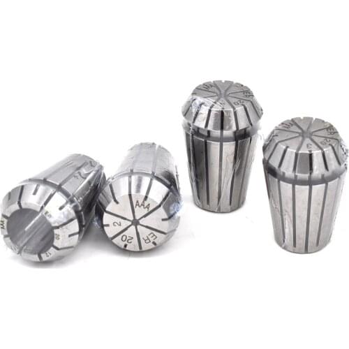 NEW AAA grade 24PCS/SET ER20 spring collet chuck precision 0.005mm 1/8 3-20MM for CNC Milling Lathe Tool spindle motor