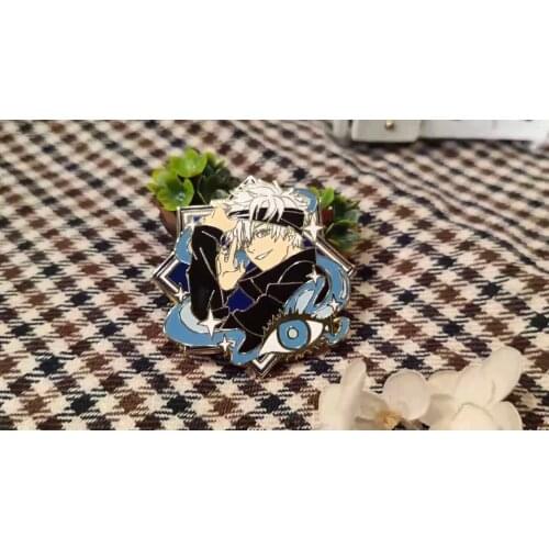 Cosmile Anime Jujutsu Kaisen Gojo Satoru metal badge brooch pin pendant collection bedge limited in stock gifts N