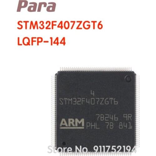 STM32F407VGT6 IC MCU 32BIT 1MB FLASH 100LQFP series microcontroller Chip 100% New& Original