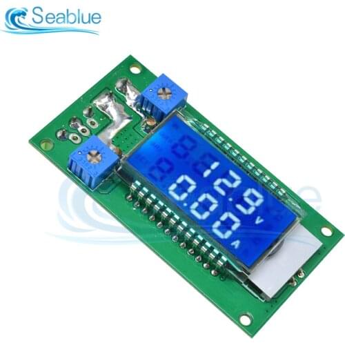 LCD Display Adjustable Voltage Current Tester Module DC 5-24V 10A Voltmeter Ammeter Volt Amp Detect Board For Car Motorcycle