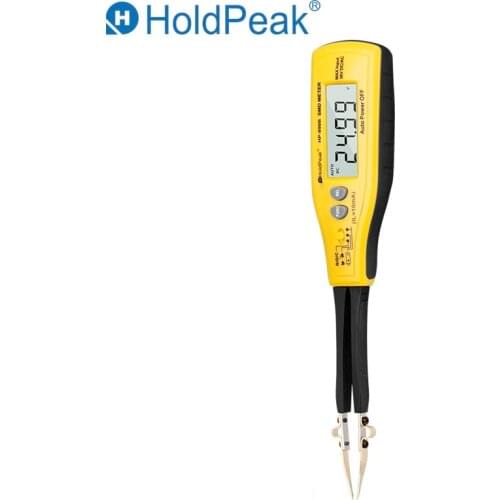 HoldPeak SMD Multimeter HP-990B Auto Range Resistance Capacitance Smart Diode(RCD) LED Zener Continuity Battery Tester Meter