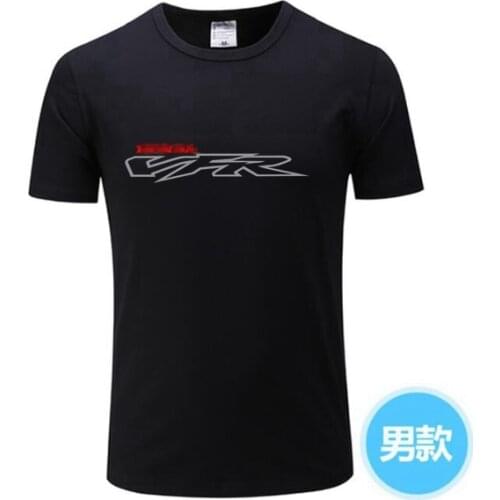 2021 NEW Men TShirt VFR 750 800 V4 Motorcycle Printed T Shirt Size-XS-XXXL Women Mens T-Shirt
