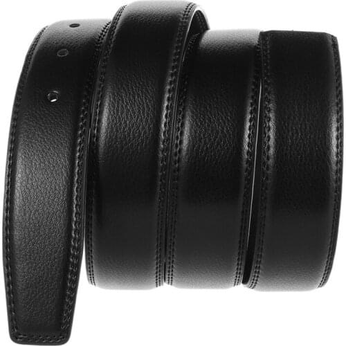 Hot Pin Smooth buckle belt body for men women Black Leather Fashion classic Designer High quality dropshipping luxury waist tape