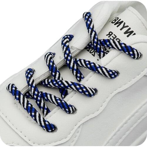New Shoelace Top Quality Polyester Classic Round Shoestring Casual Sports Boots Shoe Laces 60-180cm For Men Women Gift