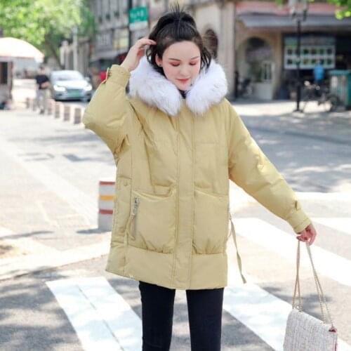 Thicked Warm Snow Jacket Outwear New 2021 Winter Women Natural Fox Fur Collar Long Down Coat 90% White Duck Down Parkas