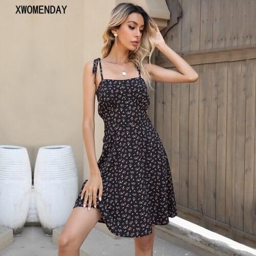 XWOMENDAY Summer Chiffon Dresses