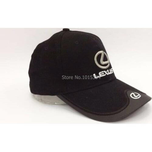 4 Colours Black Blue Red White Headgear For LEXUS Baseball Cap Leisure Hat Logo Hat