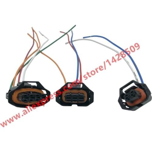 Automotive Metering Unit Crankshaft Rail Pressure Sensor Intake Oil Sensor Plug Water Temperature Sensor Socket For Bosch