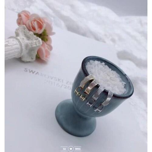 Free Shipping Simple Lovely Girls Ladys Small Hoops Earrings Skinny Classic Minimal Charming Earrings Stud Thin Hoops Gift