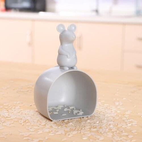 Kitchen Multifunctional Cartoon Mouse Rice Shovel Tao Creative Mouse Tao Rice Spoon Cartoon Plastic Small Shovel Kitchen Tool
