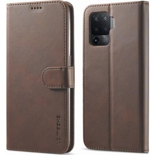 Wallet Magnetic Case For OPPO F19 Pro Case Flip Book Leather Cover For OPPO F19 Pro Plus Case Luxury Phone Cases