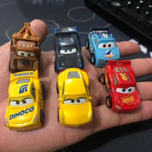 Disney Pixar Cars 3 Mini McQueen High Quality Alloy Car Toys Diecast Lovely Cartoon Models Toy For Childrens Birthday Gift