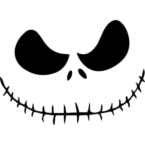 Car Stickers Decor Motorcycle Decals Smile Funny Decorative Accessories Creative Sunscreen Waterproof PVC,17cm*12cm