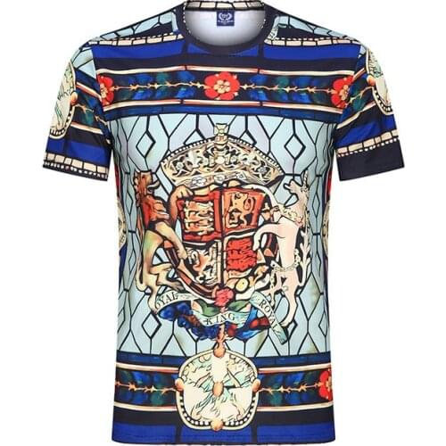 New Printed Short Sleeves Streetwear Fashion O-NECK Vintage T-shirt 2020 Summer Men Clothing Casual Loose Men Tshirt Plus Size