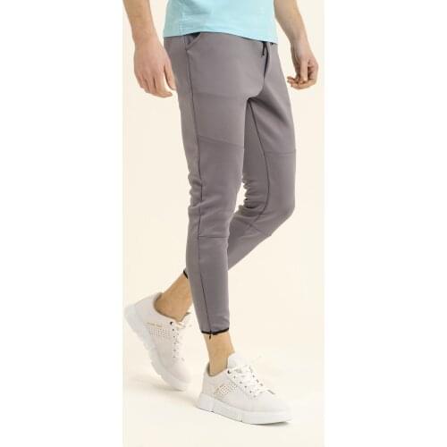 Scuba Zipper Trotting Detailed Slim Fit Sweatpants