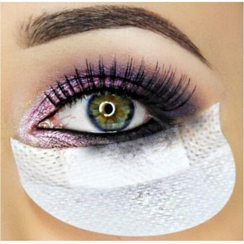 50Pcs/lot Eyeshadow Shields Under Eye Patches Disposable Eye Shadow Makeup Protector Stickers Pads Eyes Eyelash Extensions Patch