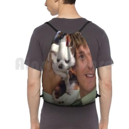 Mr G And Backpack Drawstring Bags Gym Bag Waterproof Mr G Australian Australia Icon Legend Chris Lilley Comedy Comedian