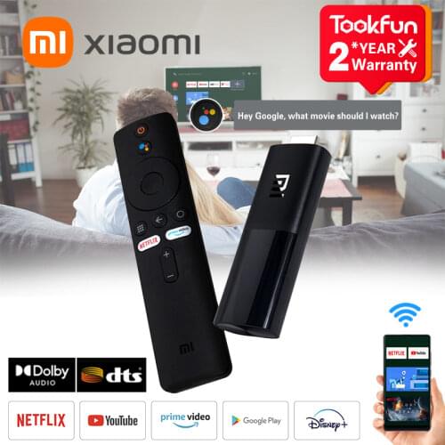 Global Version Xiaomi Mi TV Stick Android 9.0 1080P HD 1GB RAM 8GB ROM DTS Dolby Smart Netflix YouTube Wifi Google Assistant