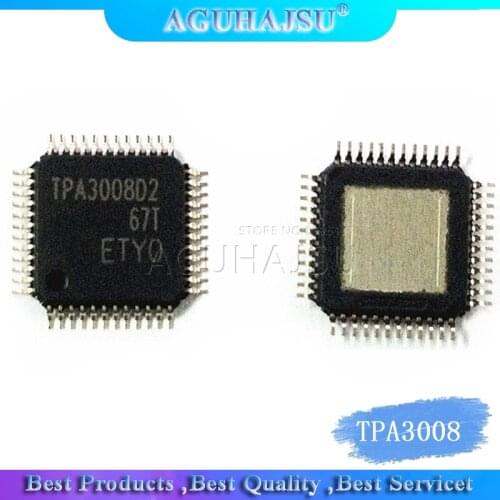 TPA3008 TPA3008D2PHPR TPA3008D2 HTQFP48 LCD TV driver board audio chip