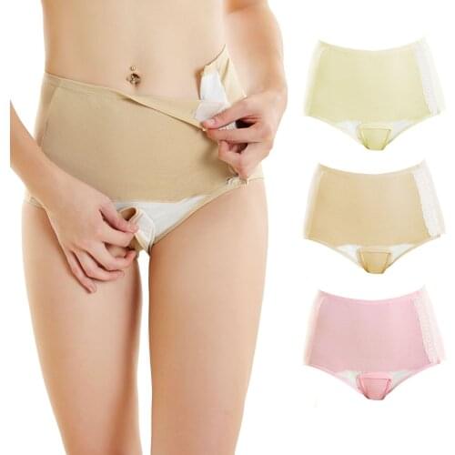 High-Quality Cotton Underwear For Prenatal Examination Puerperal Underpants Postpartum Physiological Menstrual Panties Women